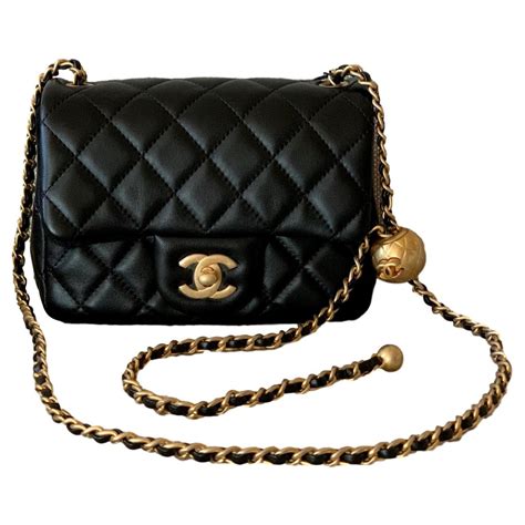 Chanel mini flap bag lambskin